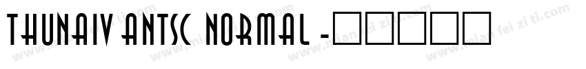 ThunaivanTSC Normal字体转换